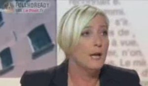 Marine Le Pen critique Frédéric Mitterrand