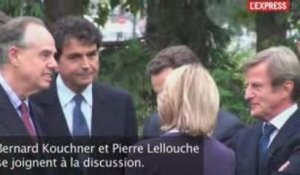 No comment: Mitterrand et Sarkozy au Grand Palais