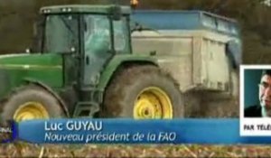 Luc Guyau élu président de la FAO