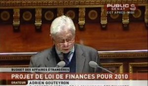 SEANCE,Projet de loi de finance - budget des affaires étrangères