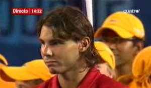 Les larmes de Federer à l'Open  d'Australie