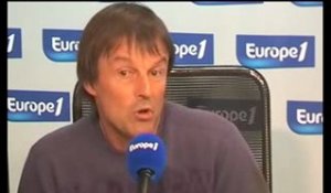 Nicolas Hulot dénonce le 'mensonge' de Claude Allègre