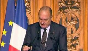 Remise des premiers prix de la Fondation Chirac