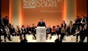 François Bayrou: lancement de la campagne des régionales - 1
