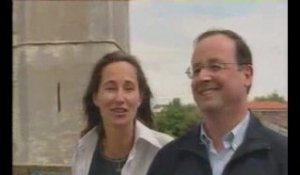 Ségolène Royal et François Hollande dans 'Sagas'