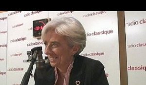 Christine Lagarde, l'invitée de Guillaume Durand