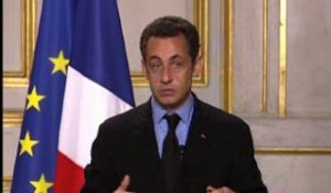 Conférence presse conjointe de Messieurs Sarkozy et ZAPATERO