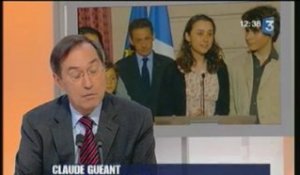 Interview de M. Claude Guéant sur france 3