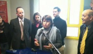 Martine Aubry à Saint-Renan