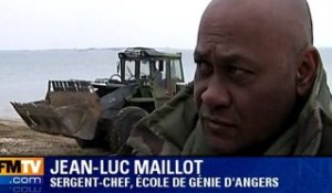 Après Xinthia, l'armée vient aider l'île d'Aix