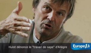 Nicolas Hulot répond à Claude Allègre