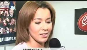 Chimène Badi en promo à Lille