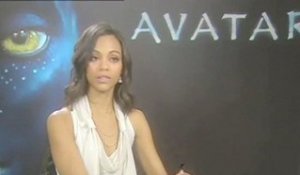 Zoe Saldana nous présente son Avatar !