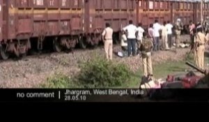 Grave accident: un train déraille en Inde