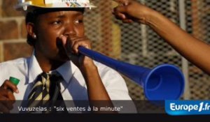Vuvuzelas : "six ventes à la minute"