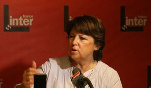 Martine Aubry - France Inter