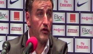 PSG-ASSE: Galtier analyse l'ambiance du Parc des princes