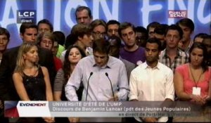 EVENEMENT,Discours de clôture de Xavier Bertrand et François Fillon de l'université d'été de l'UMP