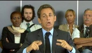 N. Sarkozy présente le nouveau prêt à taux zéro