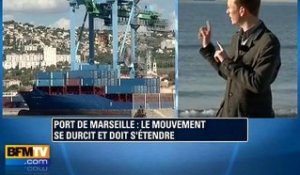 Port de Marseille : la grève se durcit et s’étend