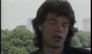 Mick Jagger intreview avec Guillaume Durand - Archive vidéo INA