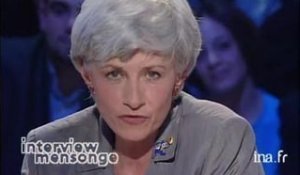 interview mensonge de Françoise de Panafieu
