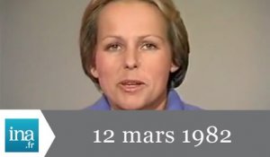 20h Antenne 2 du 12 mars 1982 - Archive INA