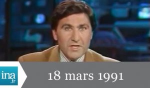 19/20 FR3 du 18 mars 1991 - Mikhaïl Gorbatchev et l'union de l'URSS - Archive INA