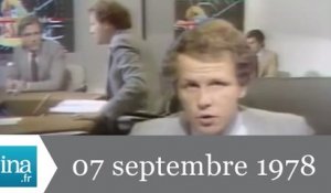 20h Antenne 2 du 07 septembre 1978 - Le baron Empain - Archive INA