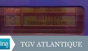 Le voyage inaugural du nouveau TGV Atlantique tourne court - Archive INA