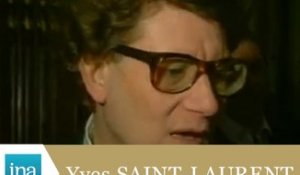Mode Yves SAINT LAURENT Automne Hiver 1988 - archive vidéo INA