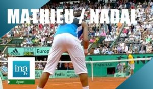 Nadal / Mathieu Roland Garros 2006 |Archive INA