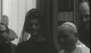 Jackie Kennedy rencontre le Pape Jean XXIII - Archive INA