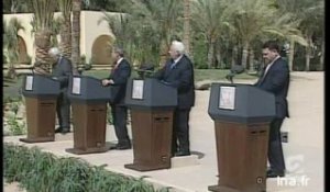 [Sommet Aqaba : relance du processus de paix israélo palestinien ]