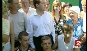 [Russie : portrait de Dimitri Medvedev, futur président russe]