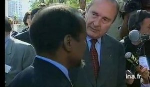 Chirac en Angola