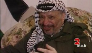 Palestine : Interview de Yasser Arafat de retour à Gaza