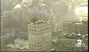 [Attentats New York : effondrement d'un troisième immeuble]