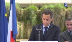 Visite de Nicolas Sarkozy à Marseille