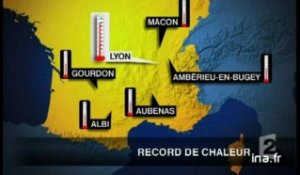 Eté 2003 Canicule sur la France, records de chaleur - Archive vidéo INA
