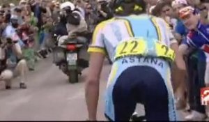 [Tour de France 2009 : Franck Schleck remporte l'étape reine des Alpes]