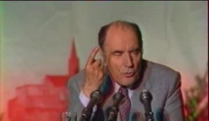 Mitterrand appelle au rassemblement à Lille
