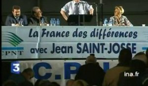 Réaction de Jean Saint-Josse face aux sondages