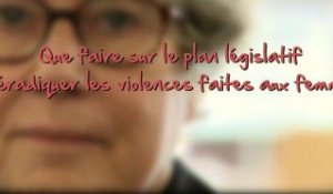 Interview de Françoise Gaspard - Colloque "Les violences faites aux femmes" à Strasbourg - octobre 2010 1/7