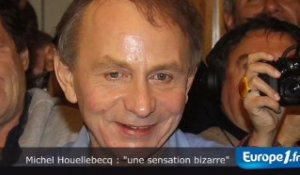 Houellebecq :"heureux, profondément"