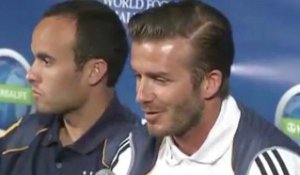 Beckham va retrouver le Real Madrid