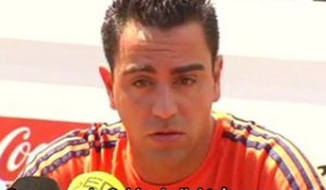 Xavi : "Fabregas souffre de ne pas jouer au Barça"
