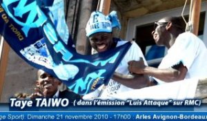 Info Chrono : Taye Taiwo le chanteur !