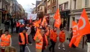 Beauvais/Retraites: mobilisation en baisse contre la réforme