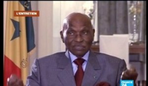 Le président sénégalais Abdoulaye Wade